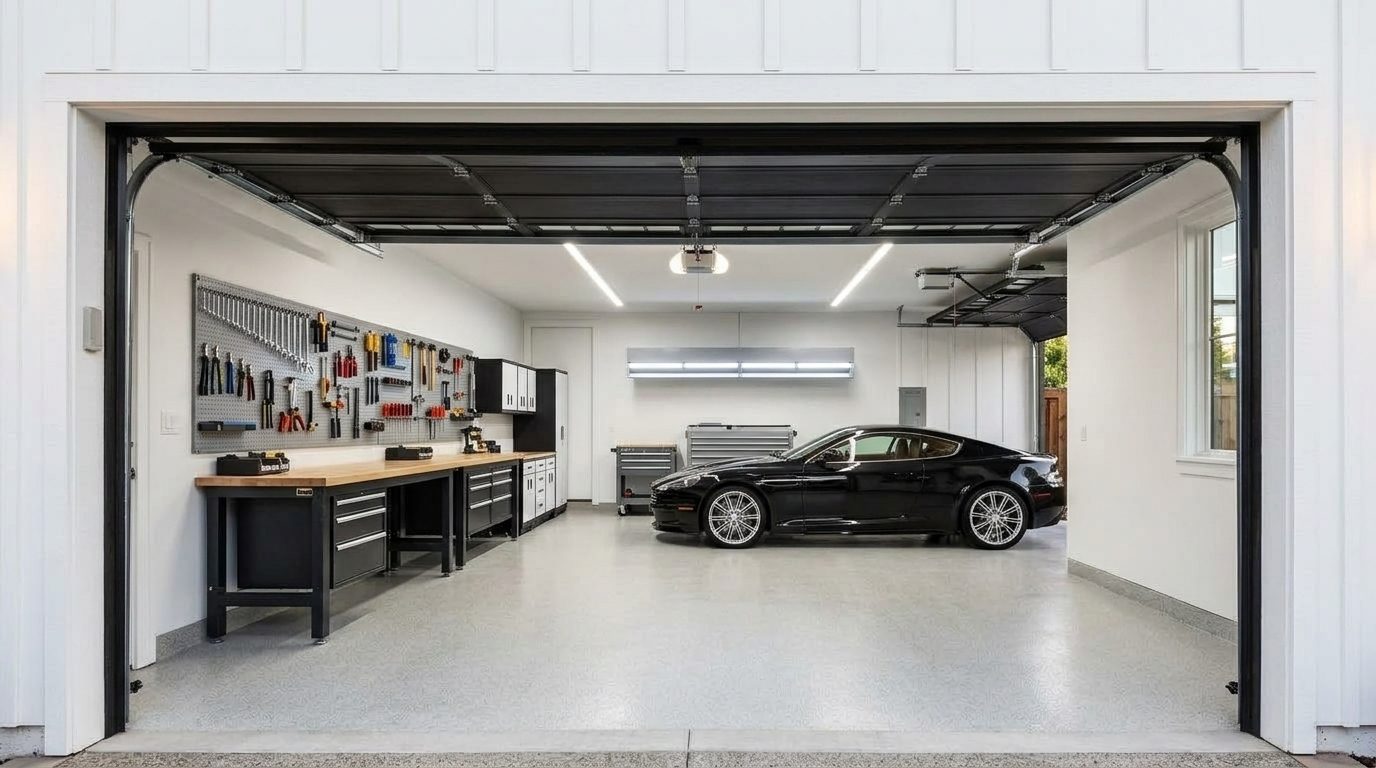 Adams Garage Door Services Workshop in Cerritos, CA